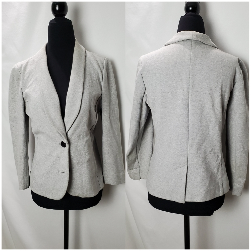 GAP cropped, 3/4 sleeve blazer